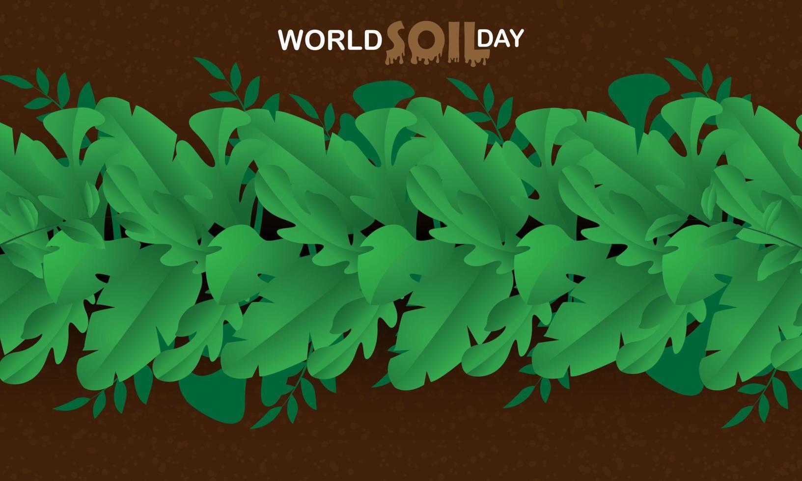 World Soil Day Design Vector Illustration for Poster Background and Banner Design