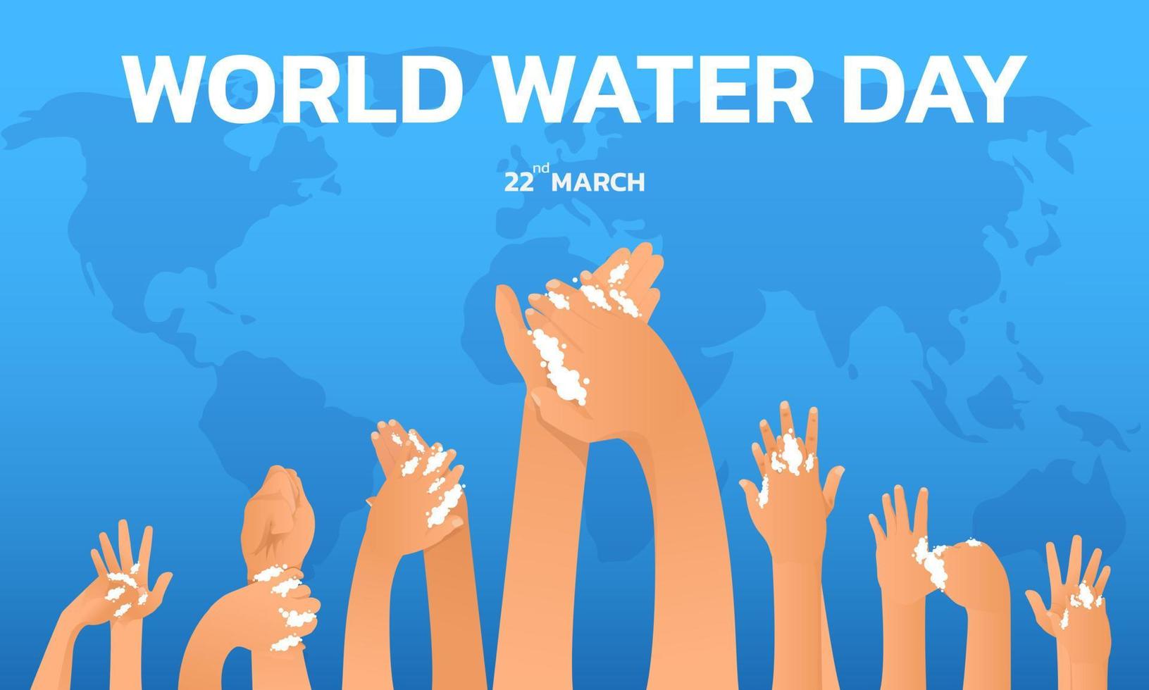 world water day vector