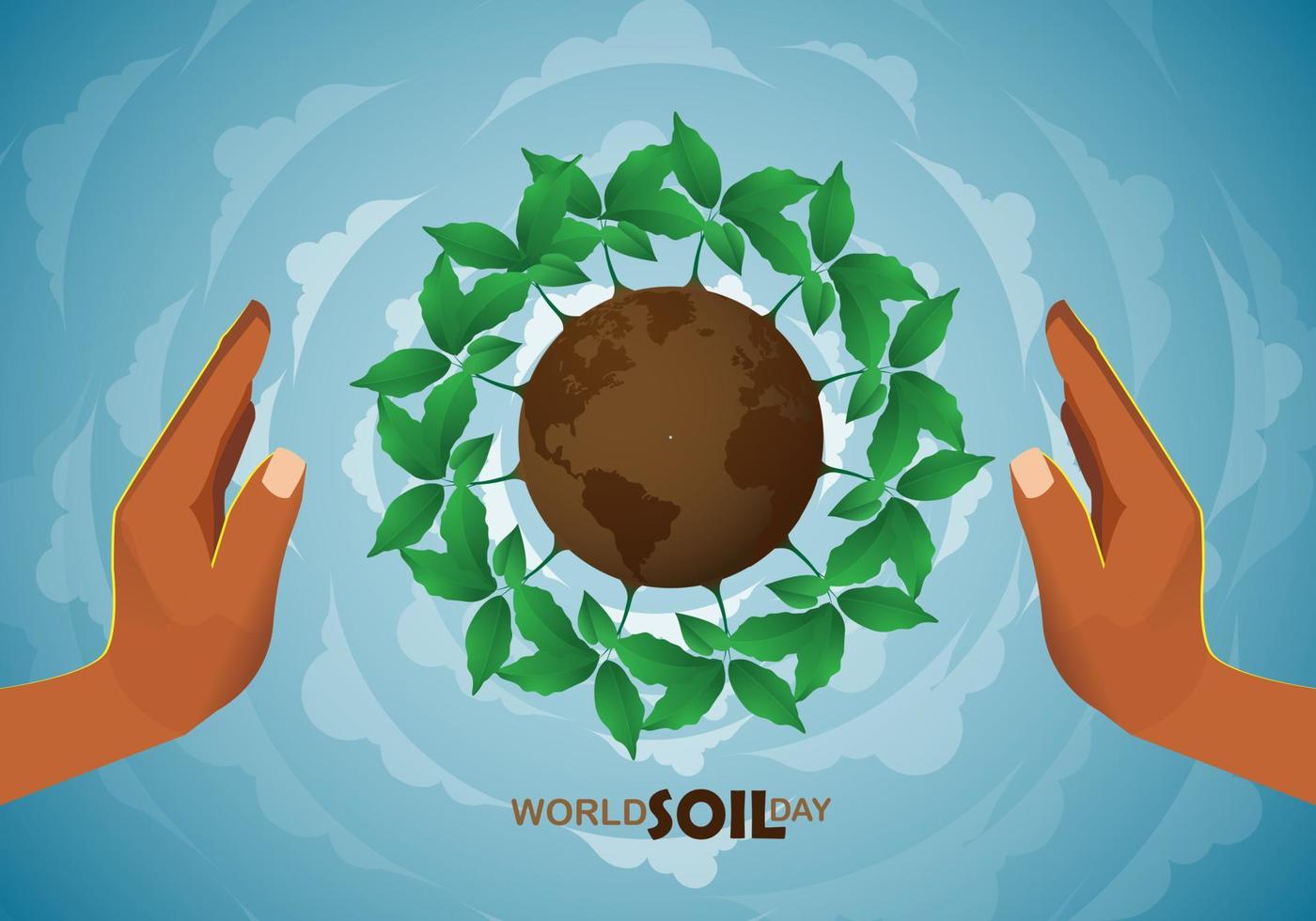 World Soil Day Design Vector Illustration for Poster Background and Banner Design