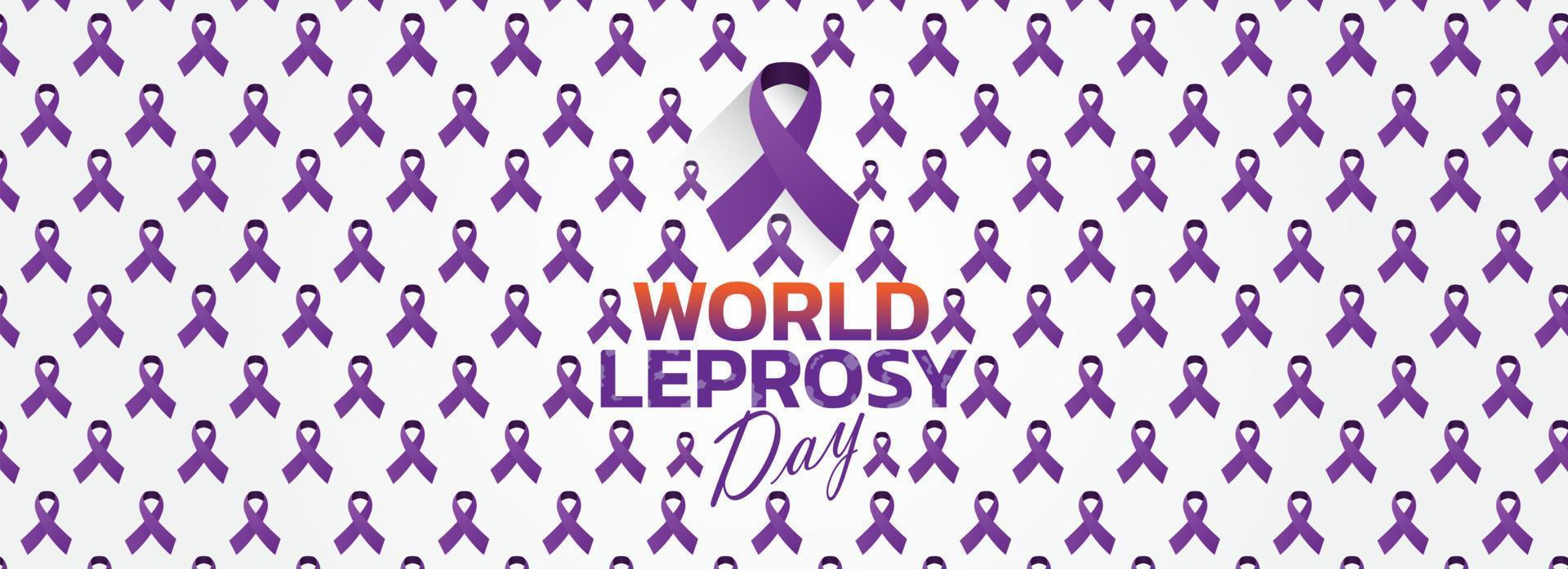 Vector illustration on the theme of World Leprosy Day