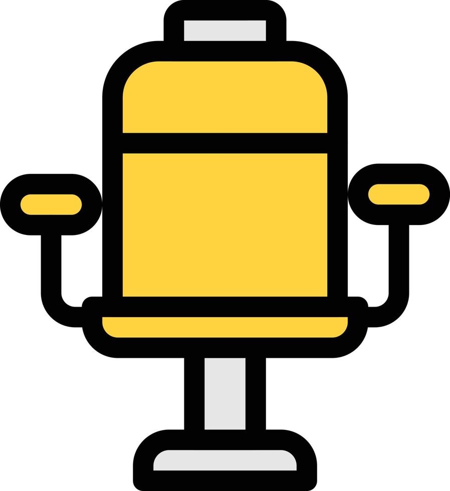 barber chair vector illustration on a background.Premium quality symbols. vector icons for concept and graphic design.