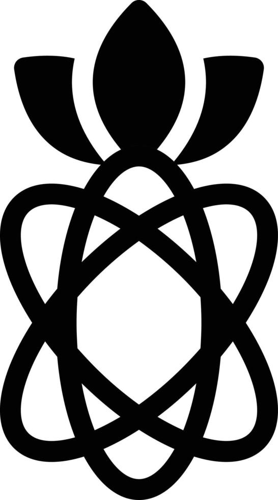 atom vector illustration on a background.Premium quality symbols. vector icons for concept and graphic design.