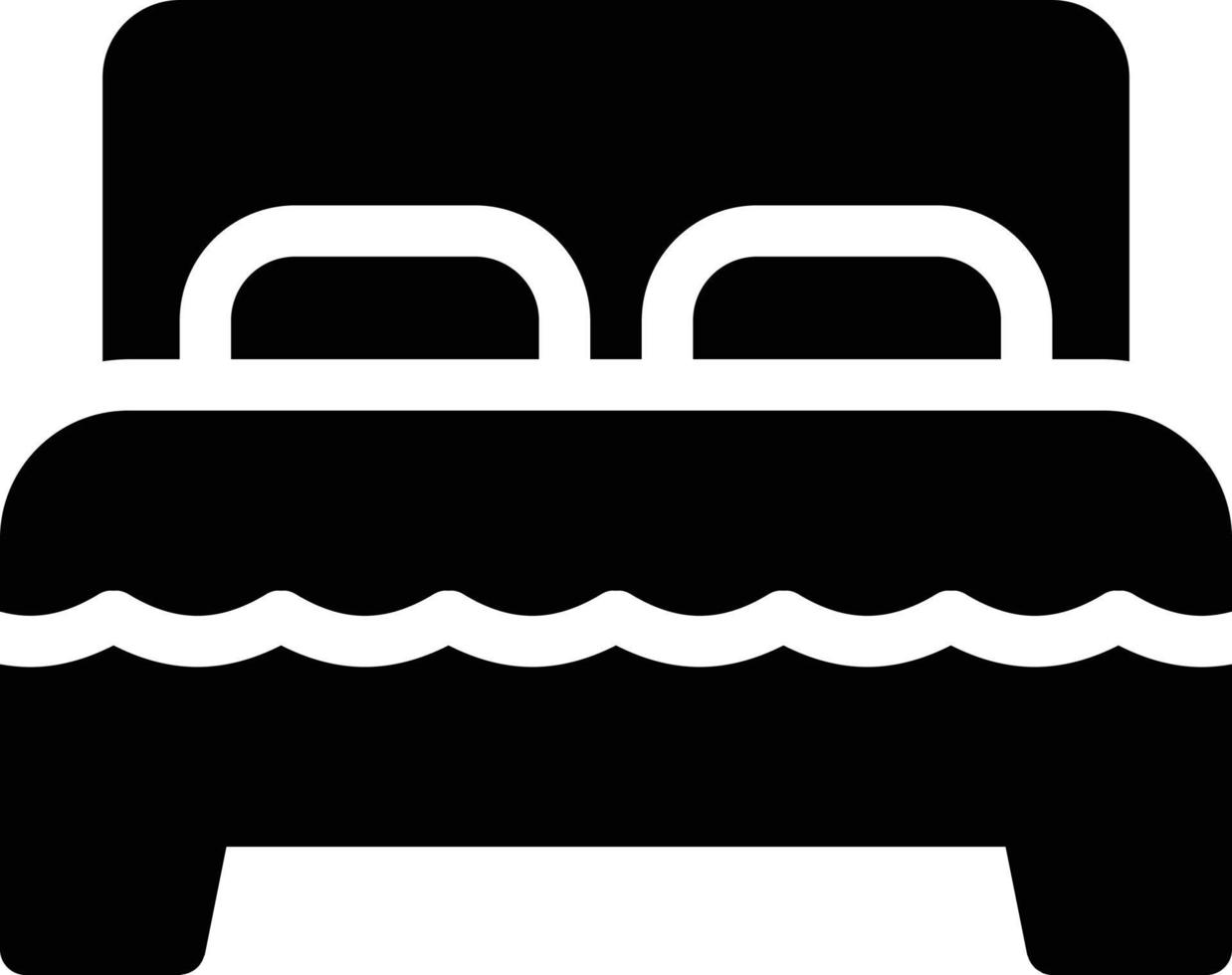 bed vector illustration on a background.Premium quality symbols. vector icons for concept and graphic design.