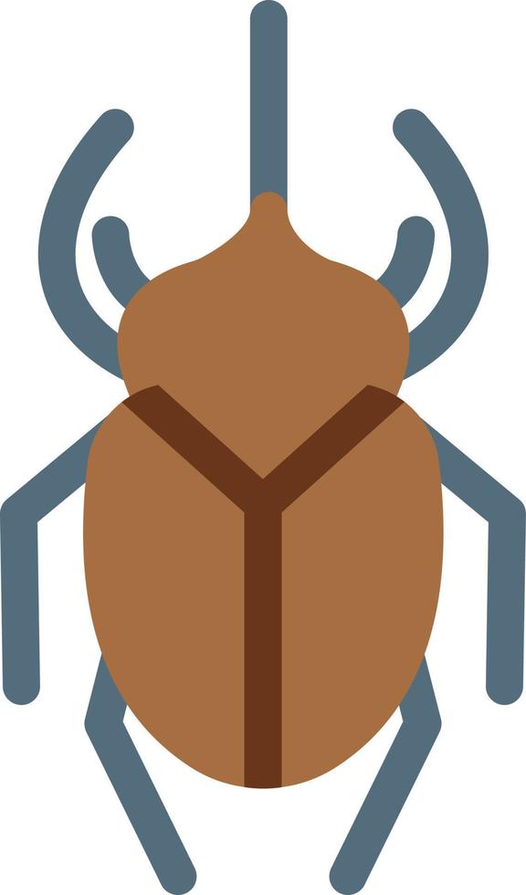 beatle vector illustration on a background.Premium quality symbols.vector icons for concept and graphic design.