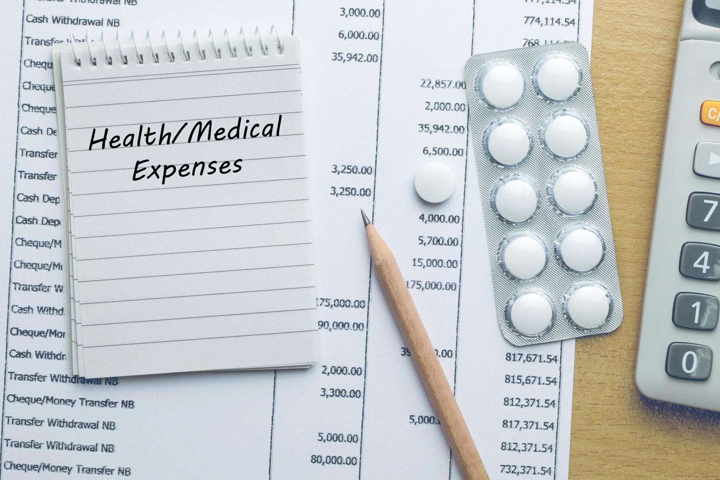 Planning Health expenses photo