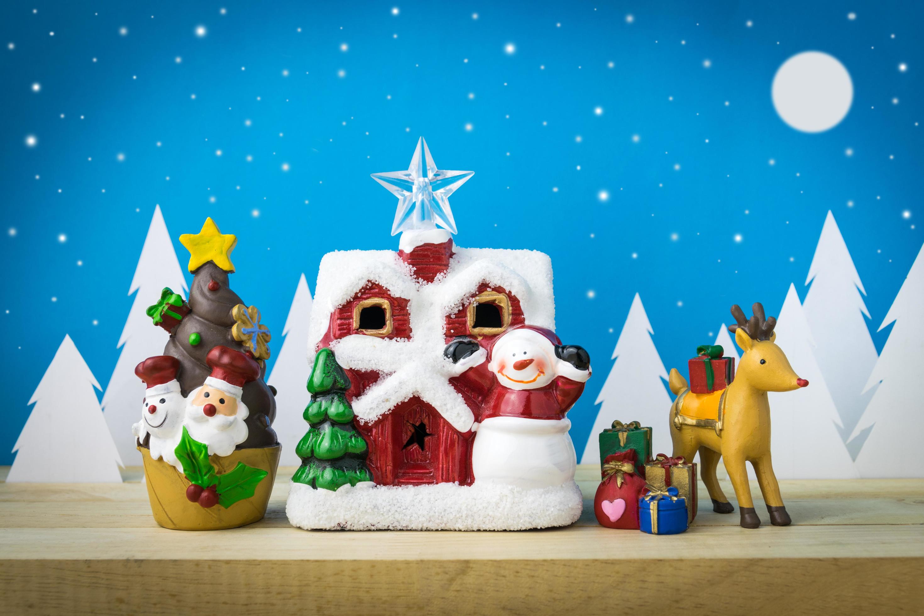 Children toys for christmas decoration. 7205437 Stock Photo at Vecteezy