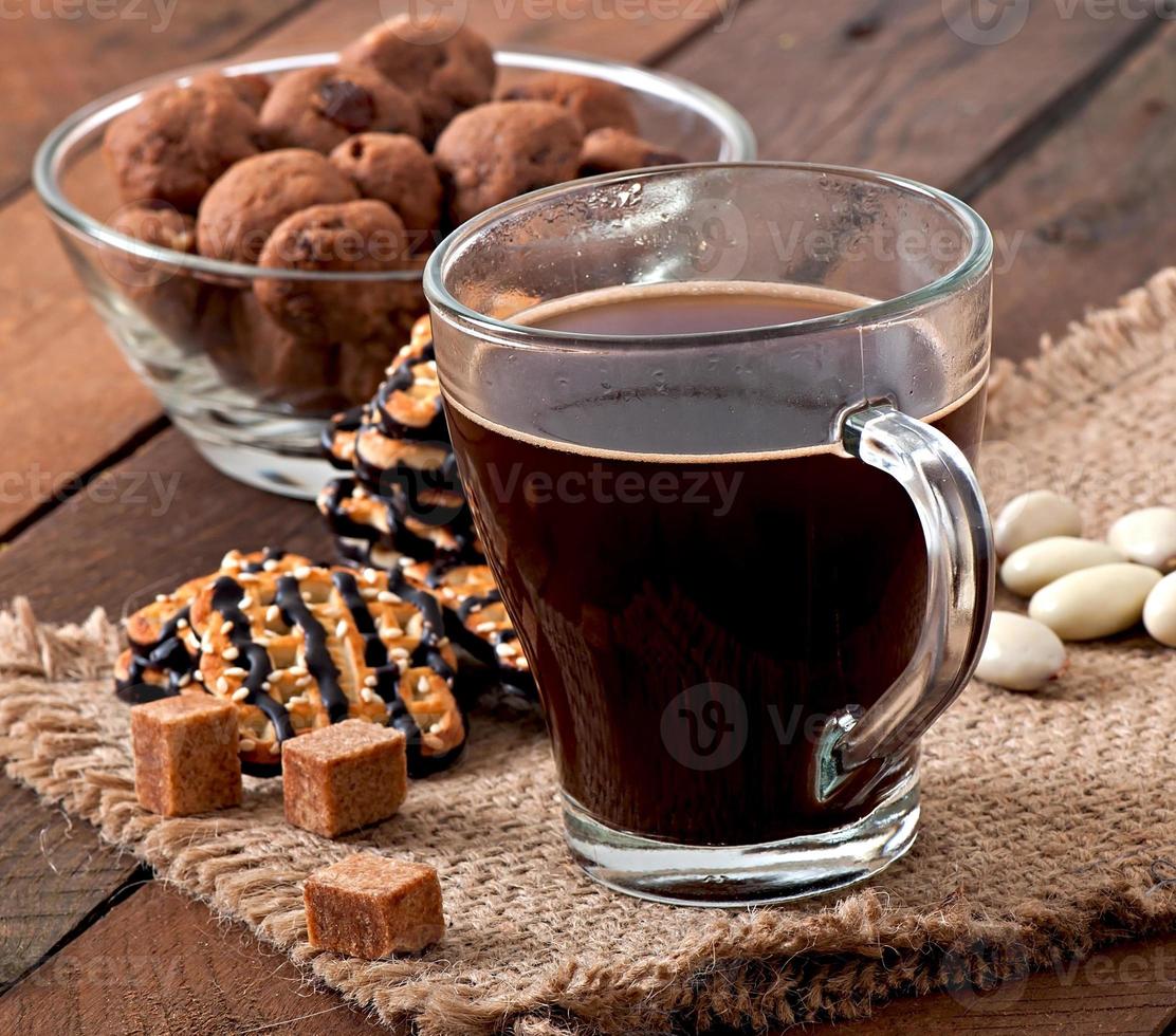 Italian cookies Florentino  with raisins and walnuts photo