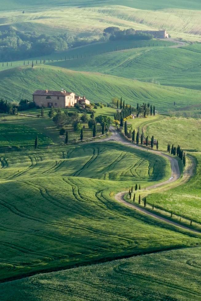 Val d'Orcia, Tuscany, Italy, 2013. Countryside of Val d'Orcia photo