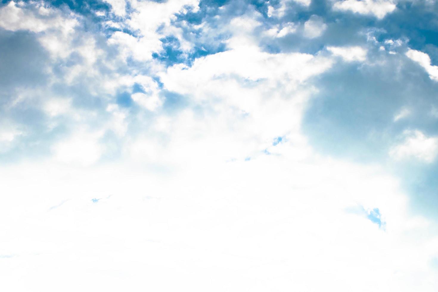 cloud and blue sky background. photo