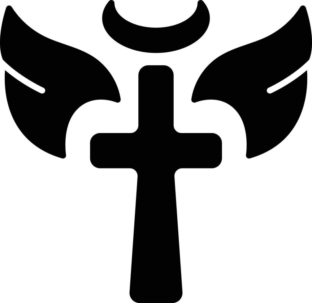 ilustración de vector de signo cristiano en un fondo. símbolos de calidad premium. iconos vectoriales para concepto y diseño gráfico.