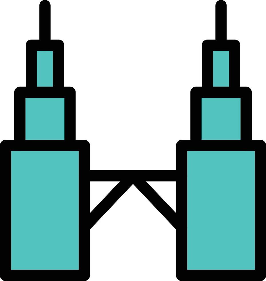 petronas vector illustration on a background.Premium quality symbols.vector icons for concept and graphic design.