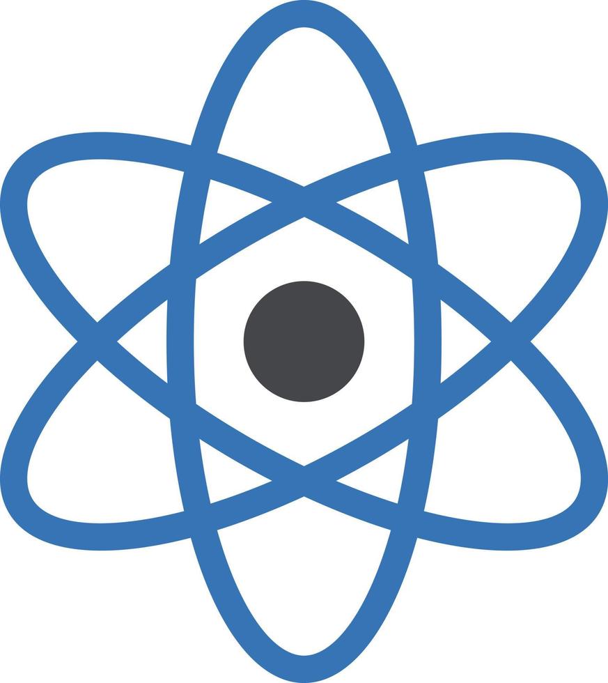 atom vector illustration on a background.Premium quality symbols.vector icons for concept and graphic design.