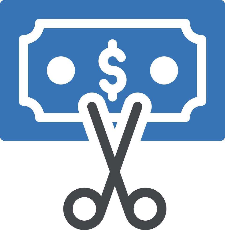 dollar cut vector illustration on a background.Premium quality symbols. vector icons for concept and graphic design.