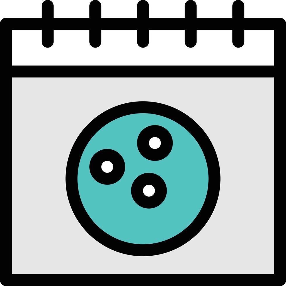 ilustración de vector de calendario en un fondo. símbolos de calidad premium. iconos vectoriales para concepto y diseño gráfico.