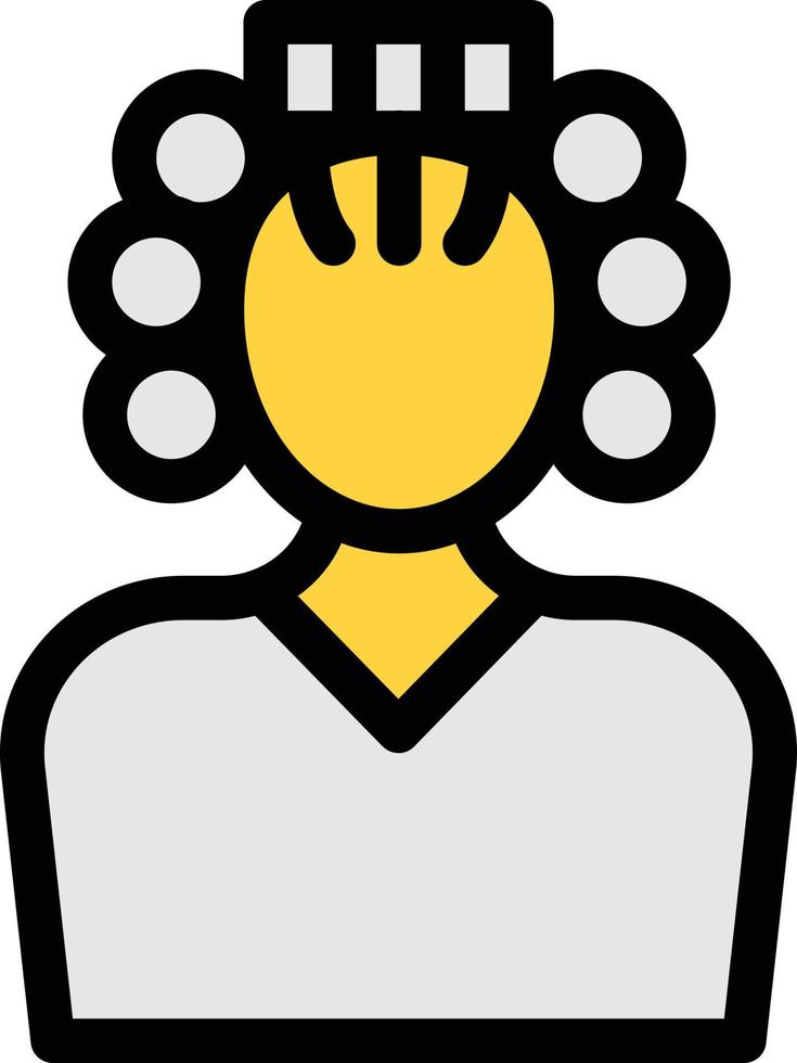 hair vector illustration on a background.Premium quality symbols. vector icons for concept and graphic design.
