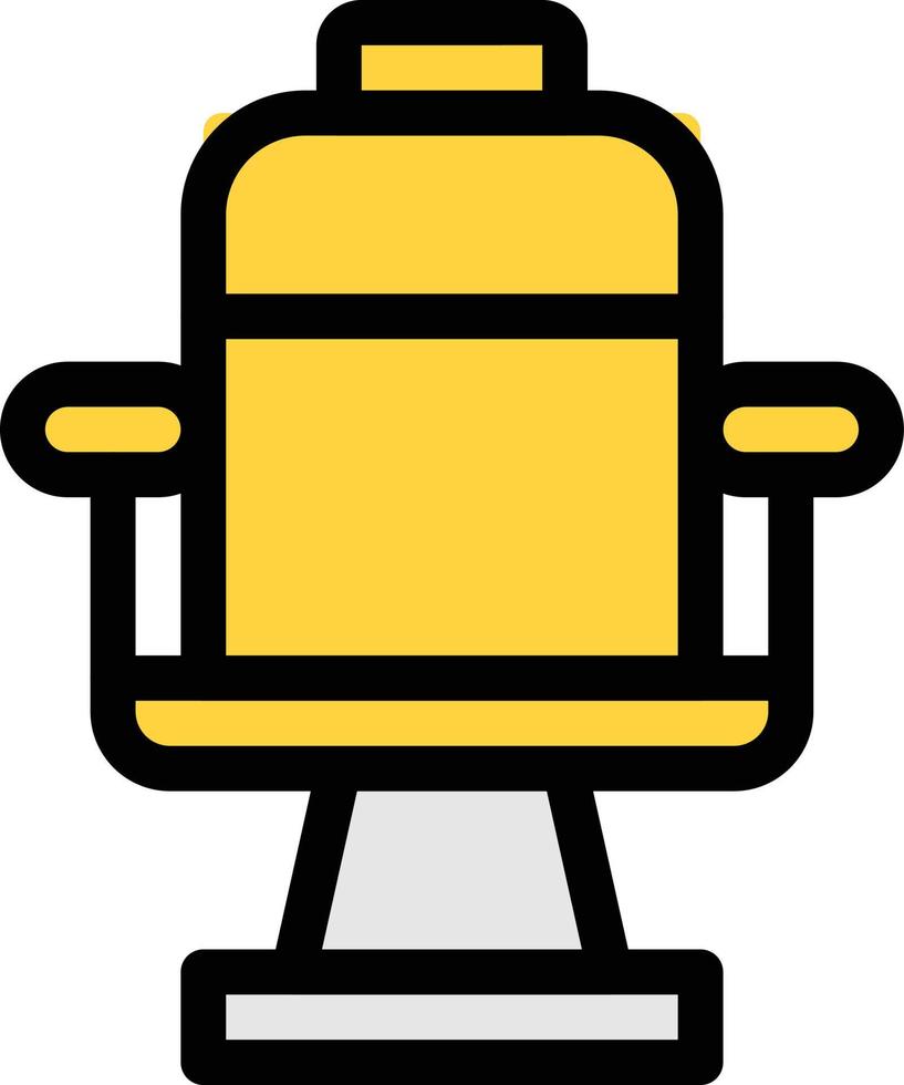 barber chair vector illustration on a background.Premium quality symbols. vector icons for concept and graphic design.