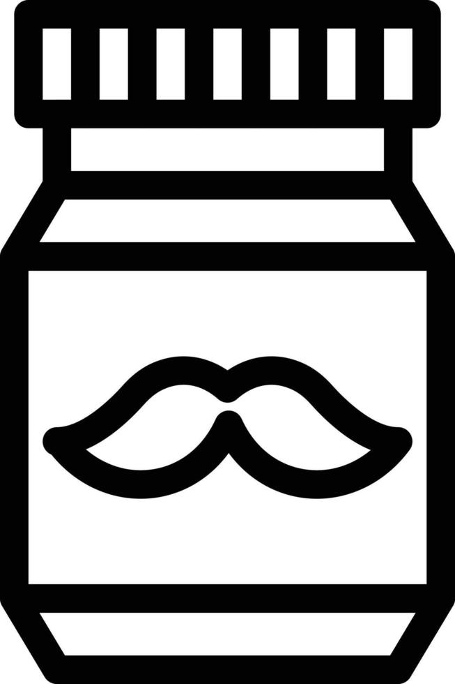 mustache vector illustration on a background.Premium quality symbols. vector icons for concept and graphic design.