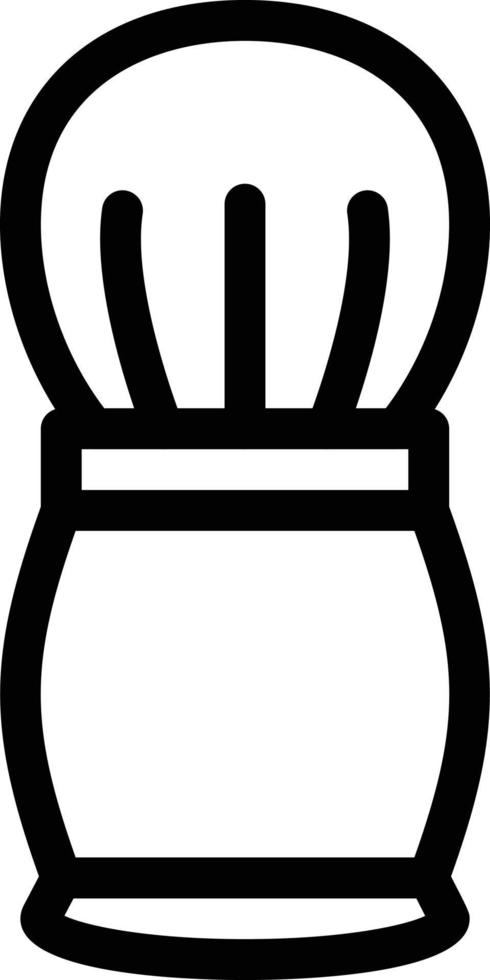 brush vector illustration on a background.Premium quality symbols. vector icons for concept and graphic design.