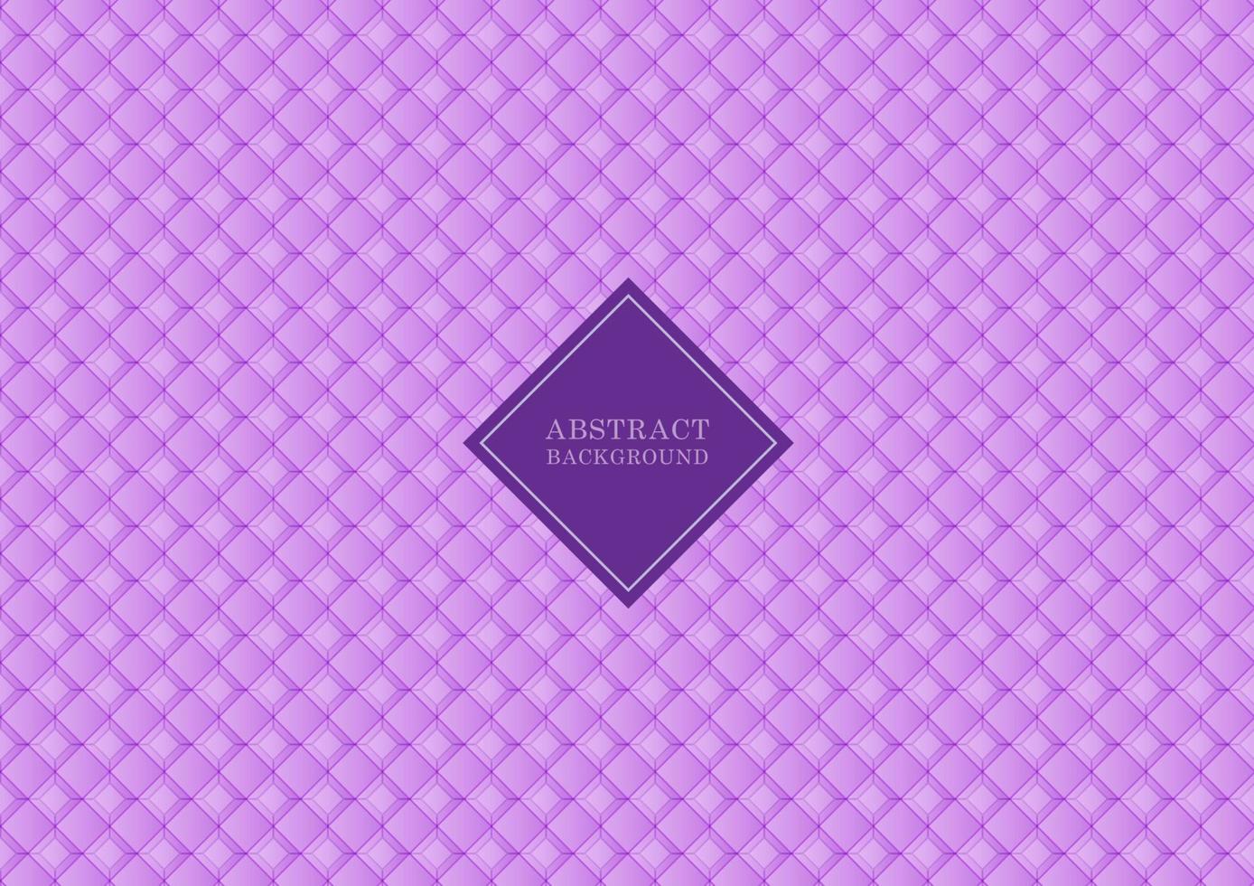 Geometric modern design on purple color background vector