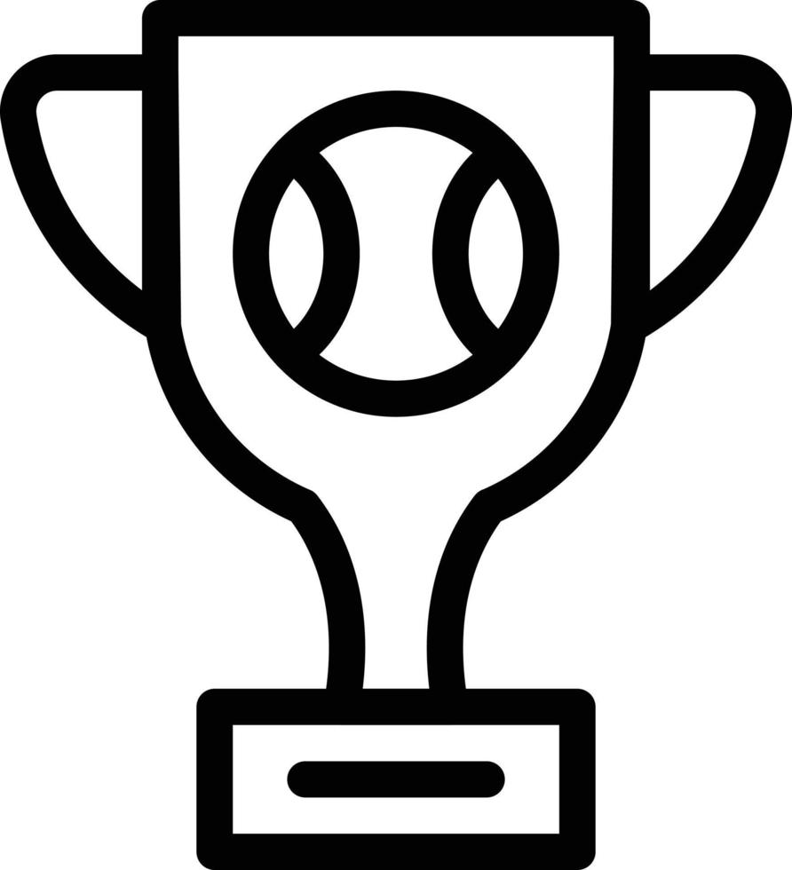 Ilustración de vector de trofeo en un fondo. Símbolos de calidad premium. iconos vectoriales para concepto y diseño gráfico.