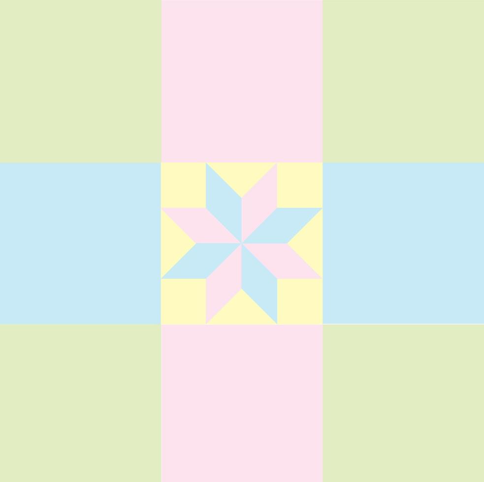 Pattern pastel  fabric vector