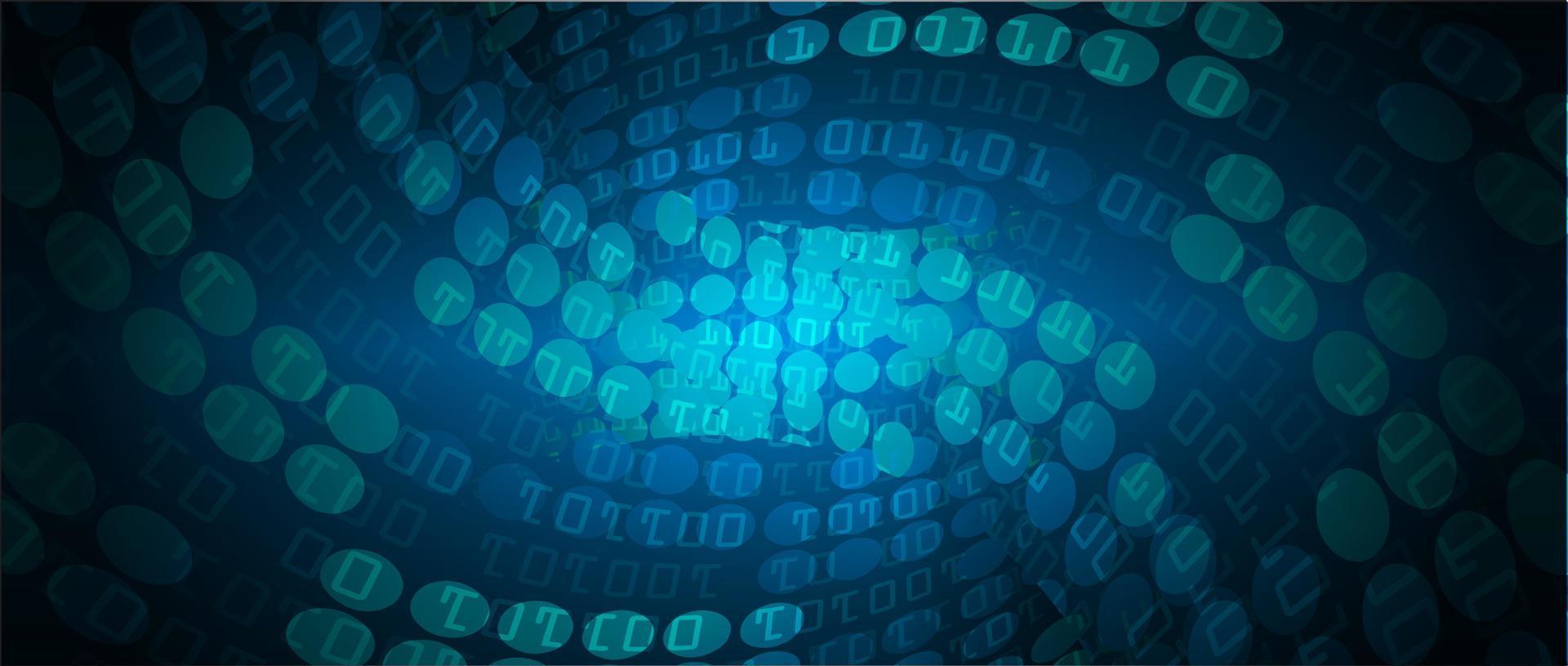 cyber circuit future technology concept background vector