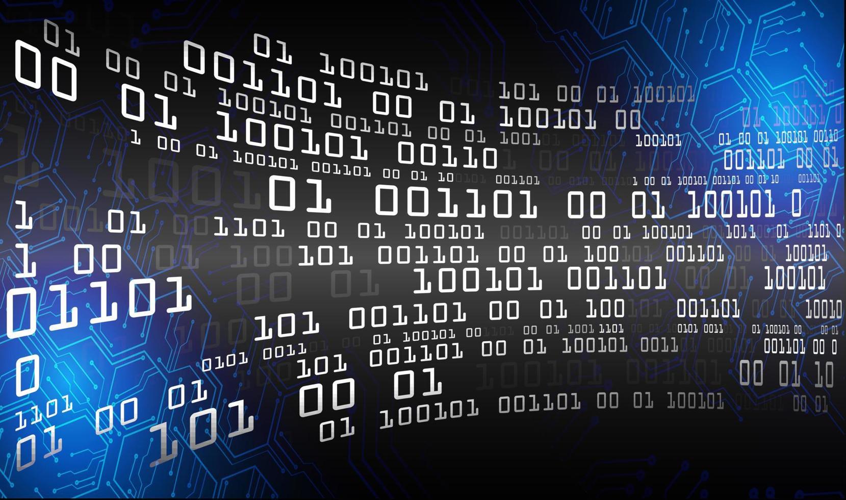 cyber circuit future technology concept background vector