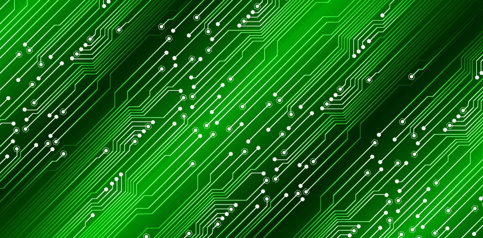 cyber circuit future technology concept background vector