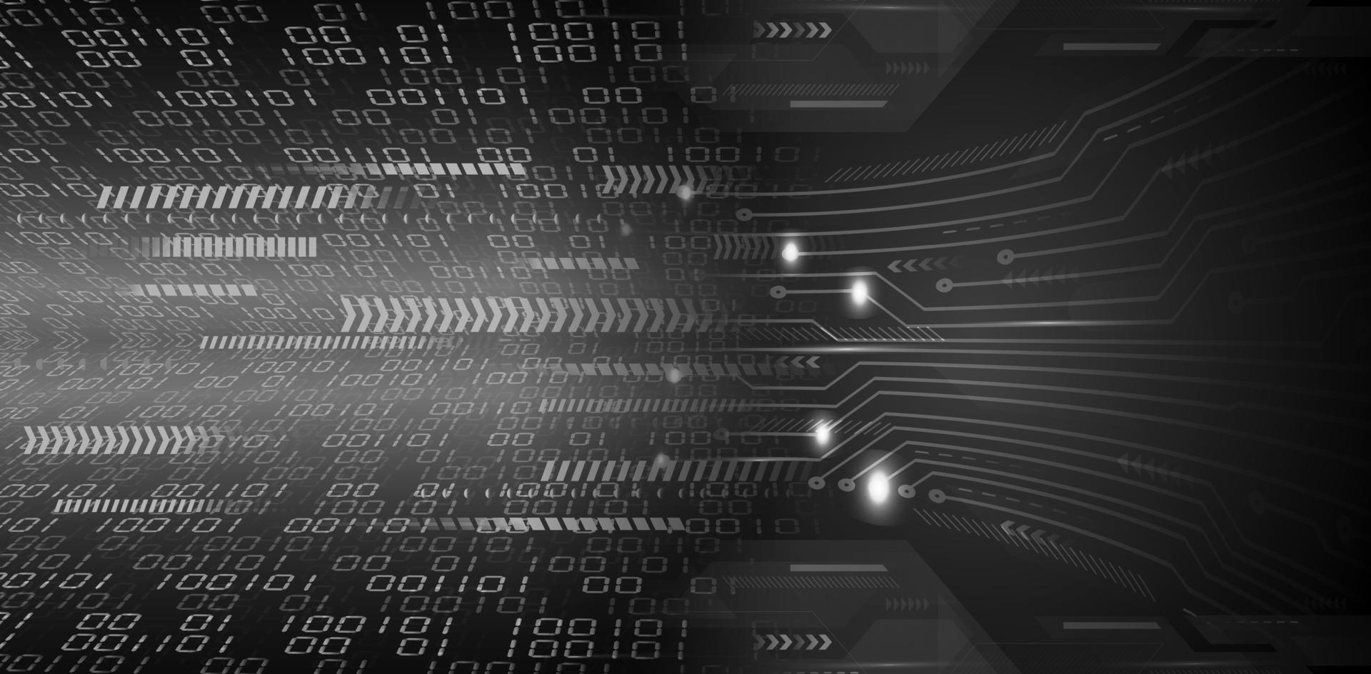 cyber circuit future technology concept background vector