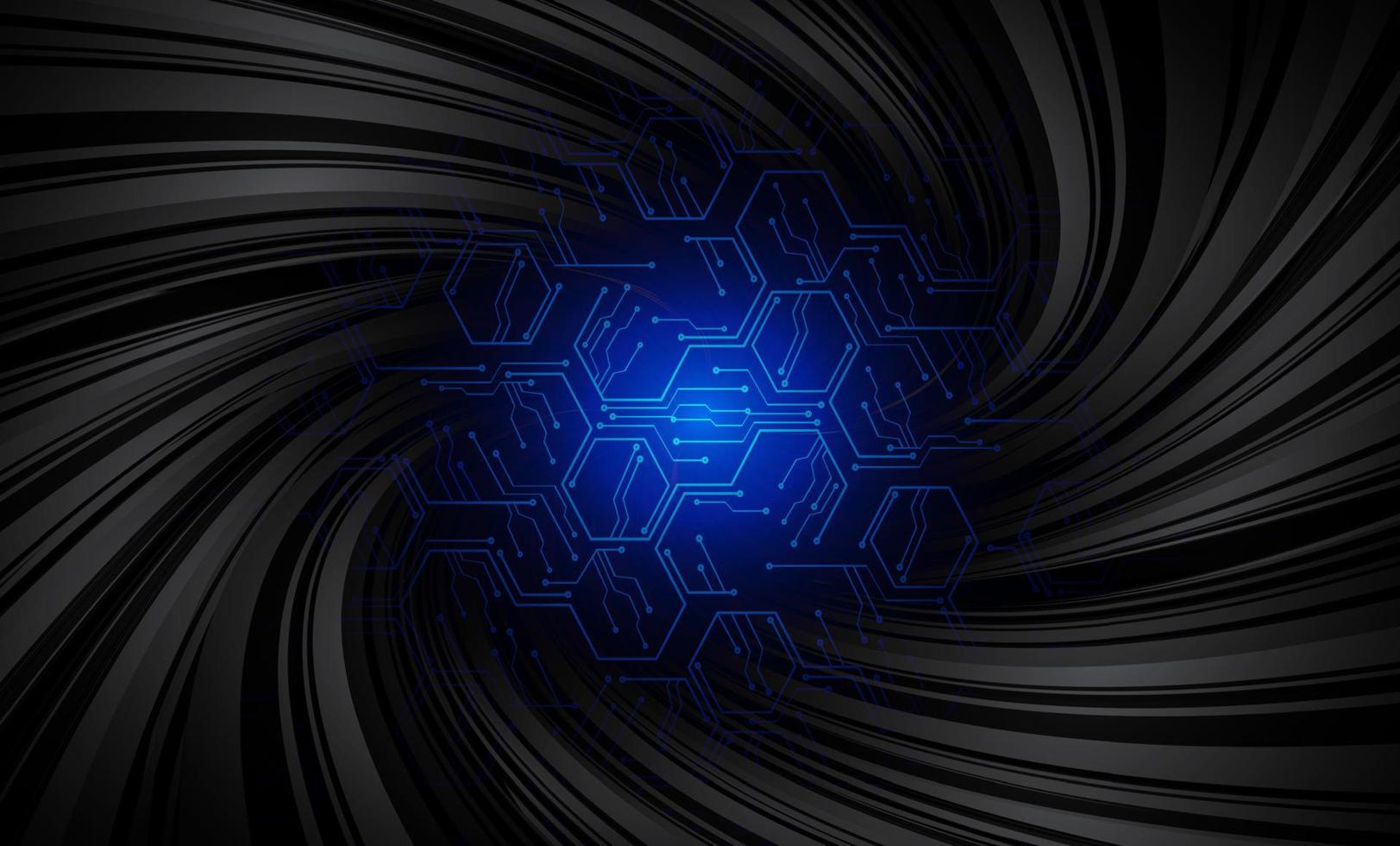 cyber circuit future technology concept background vector