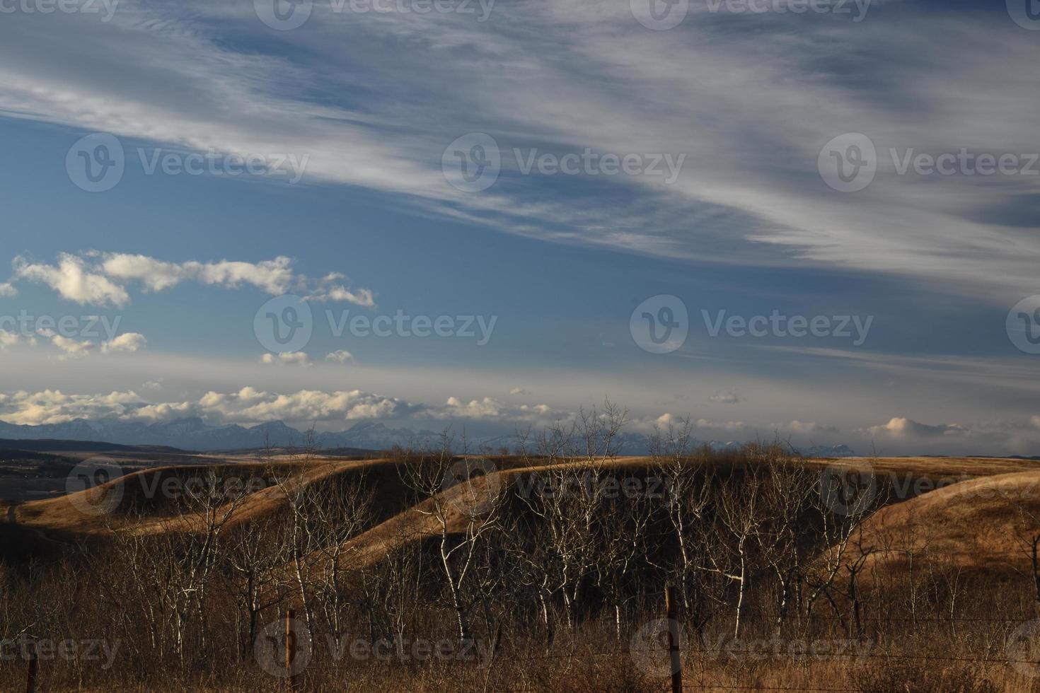 Prairie Skies in Winter photo