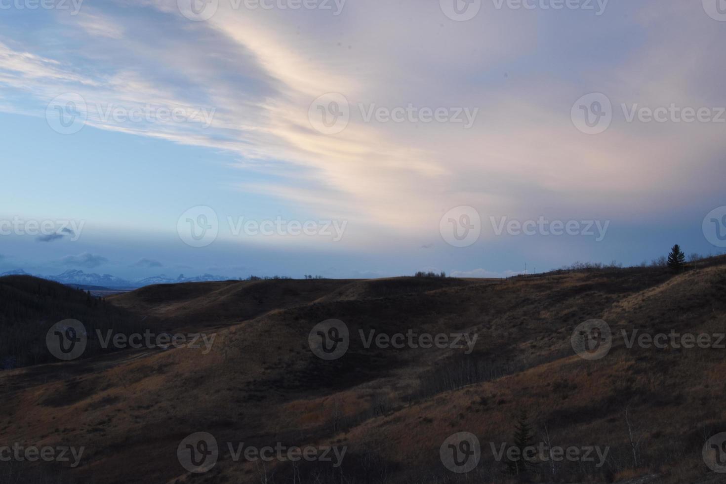 Prairie Skies in Winter photo