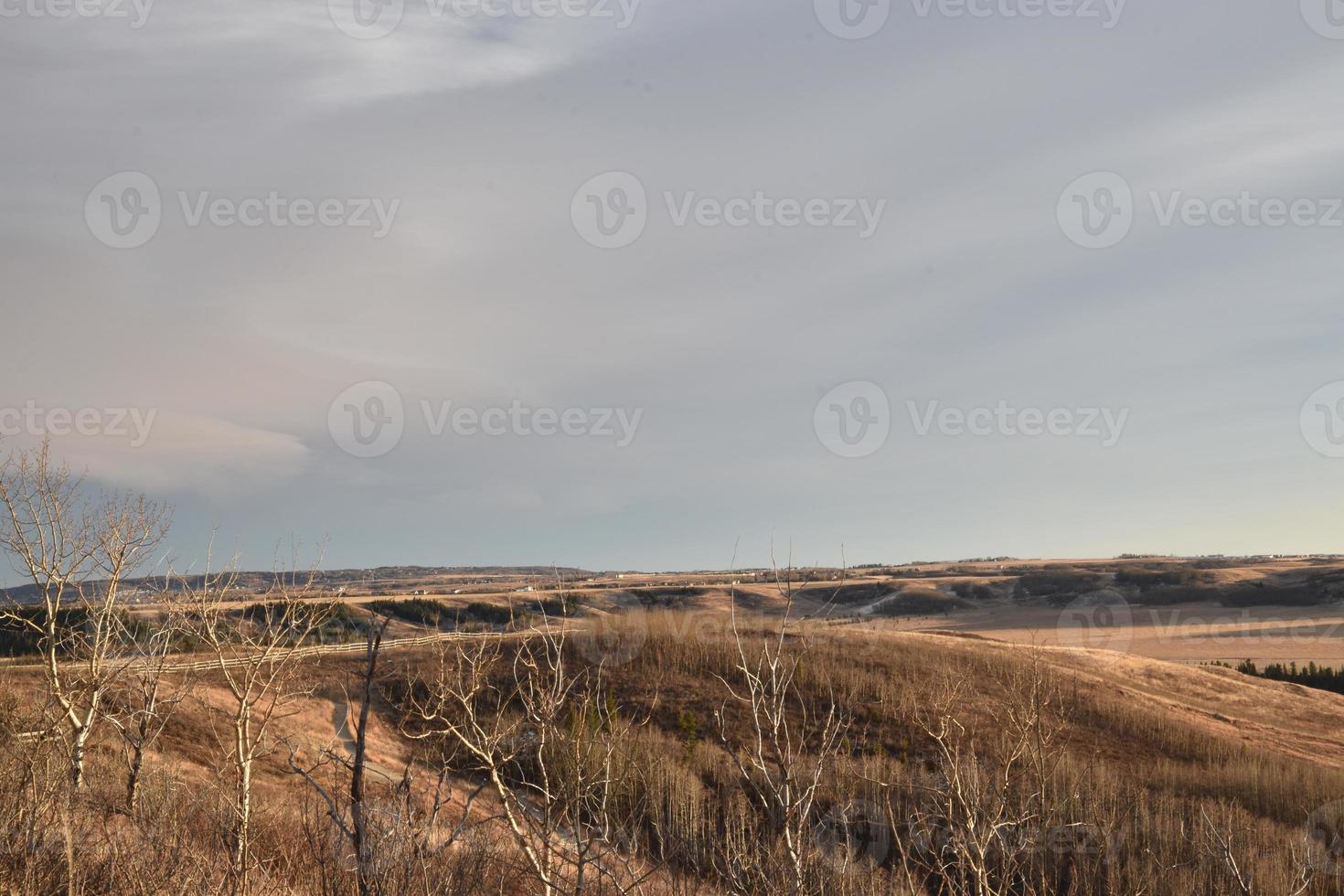 Prairie Skies in Winter photo