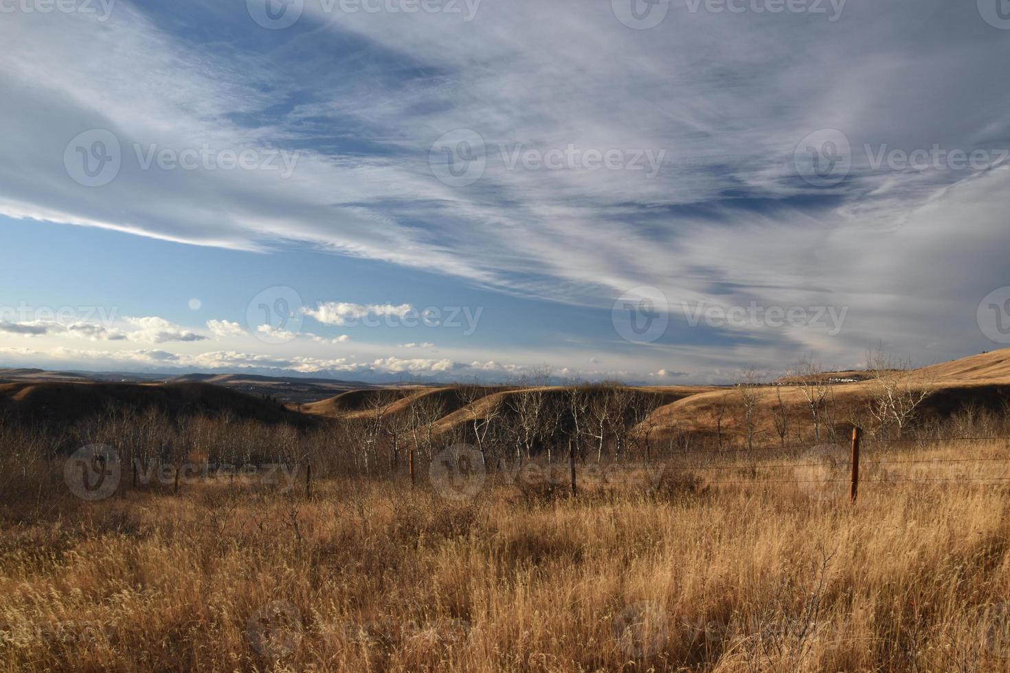 Prairie Skies in Winter photo