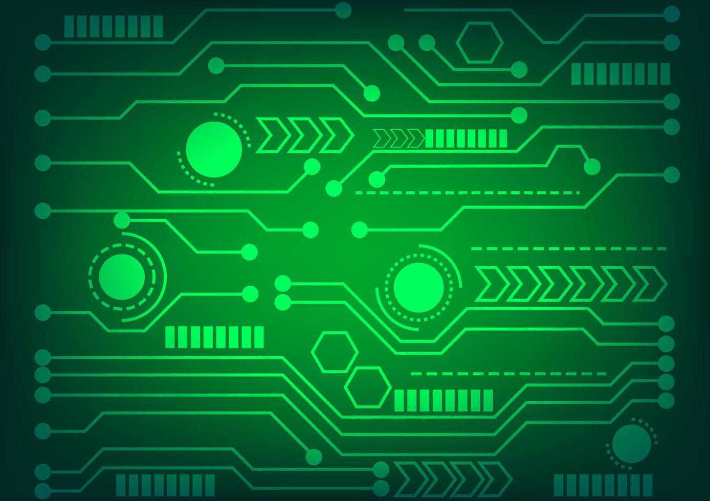 Technology digital line circuit of technology mainboard background vector illustration