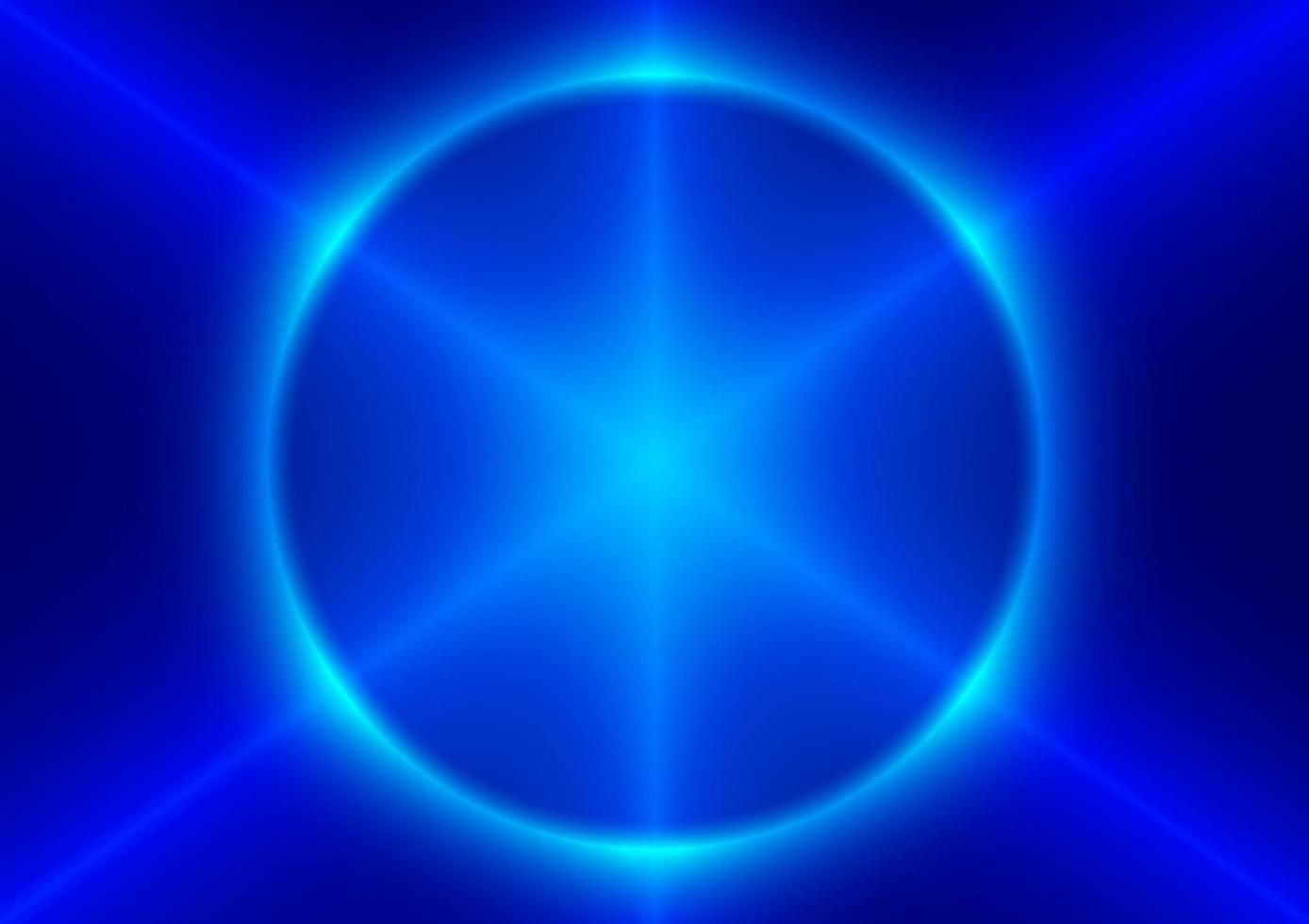graphics design circle style glow abstract background blue color tone vector illustration