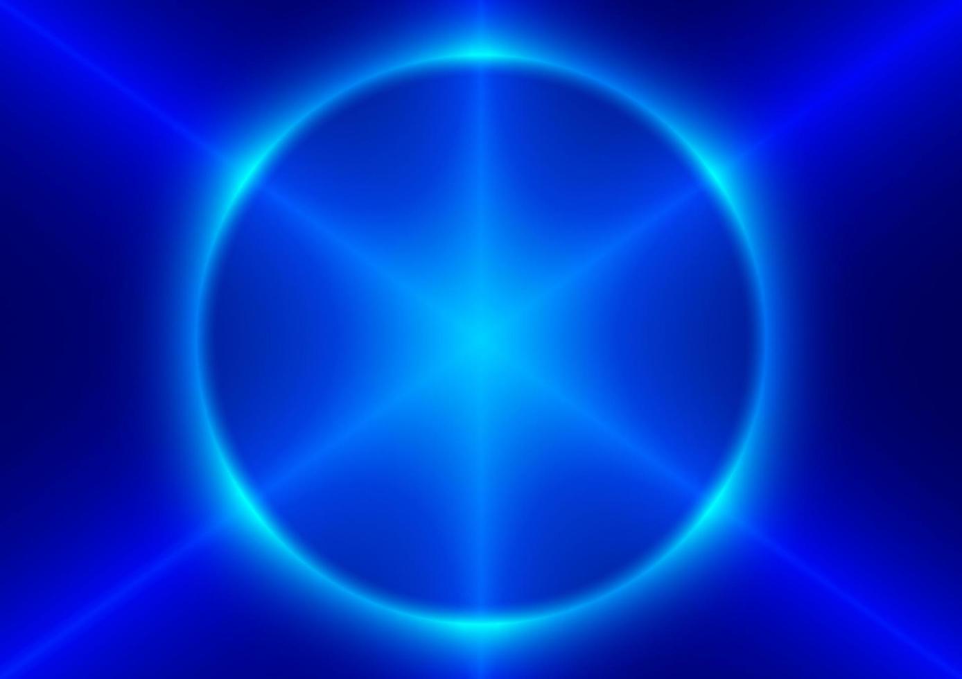 graphics design circle style glow abstract background blue color tone vector illustration