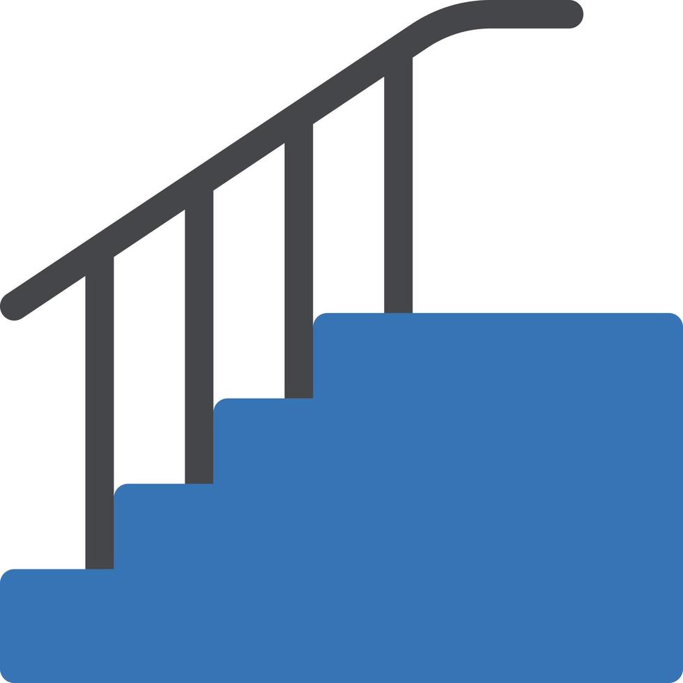 stair vector illustration on a background.Premium quality symbols. vector icons for concept and graphic design.
