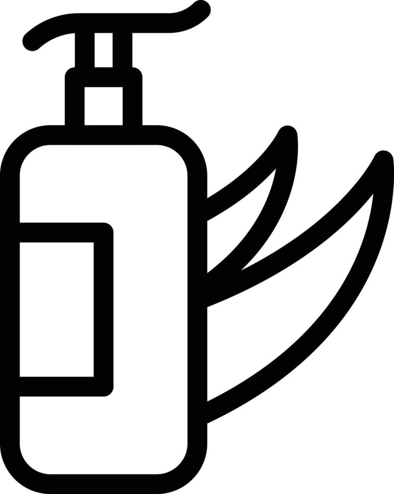 aloe vera lotion vector illustration on a background.Premium quality symbols. vector icons for concept and graphic design.