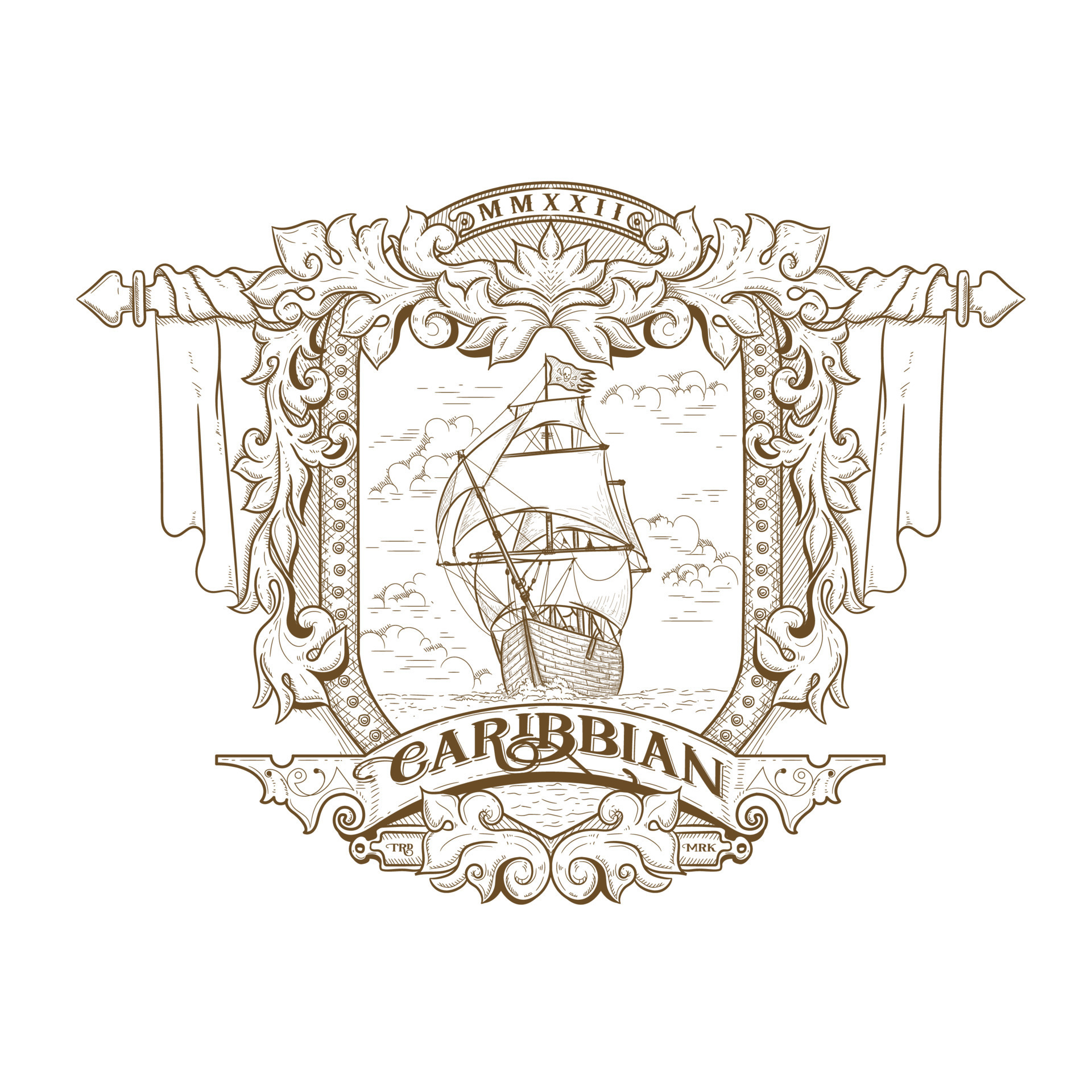 Luxury crest coat of arms emblem design template 7213995 Vector Art at  Vecteezy