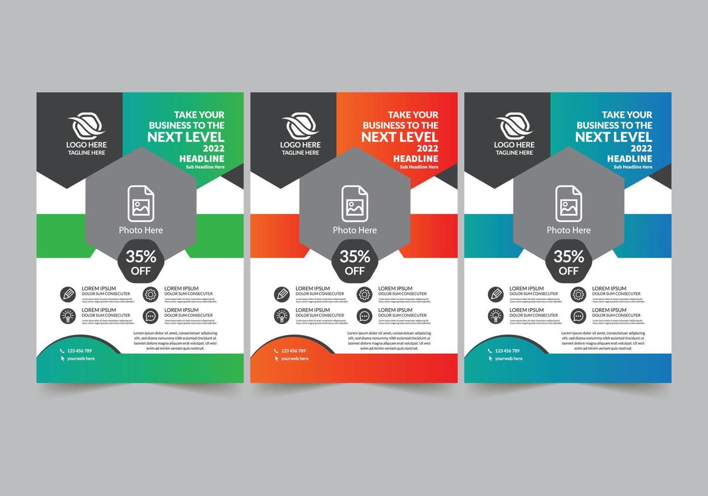 Business Flyer Template vector