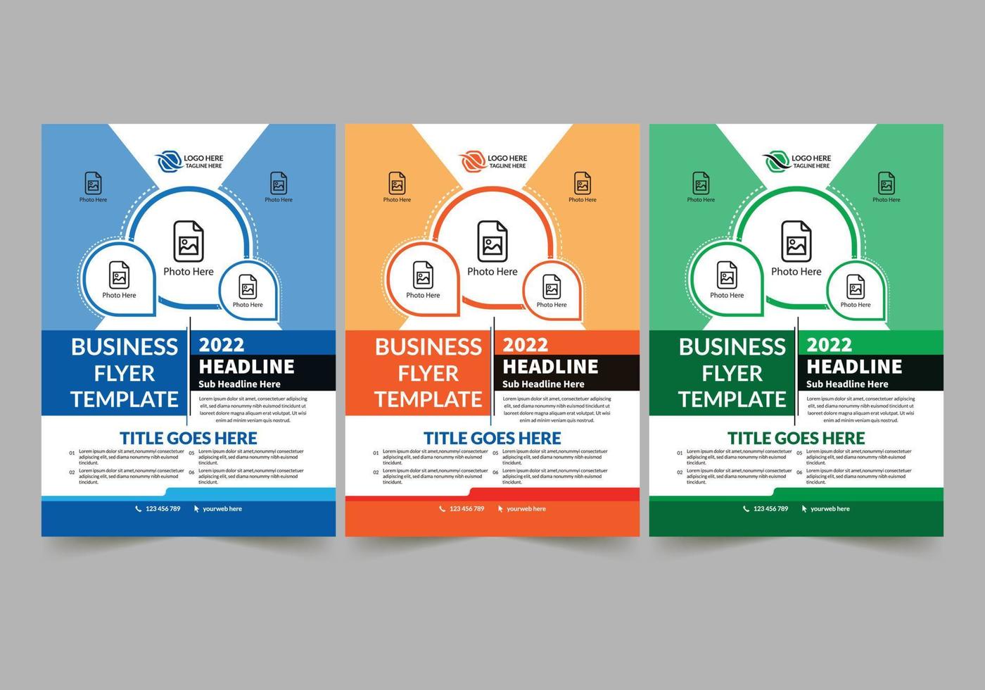 Business Flyer Template vector