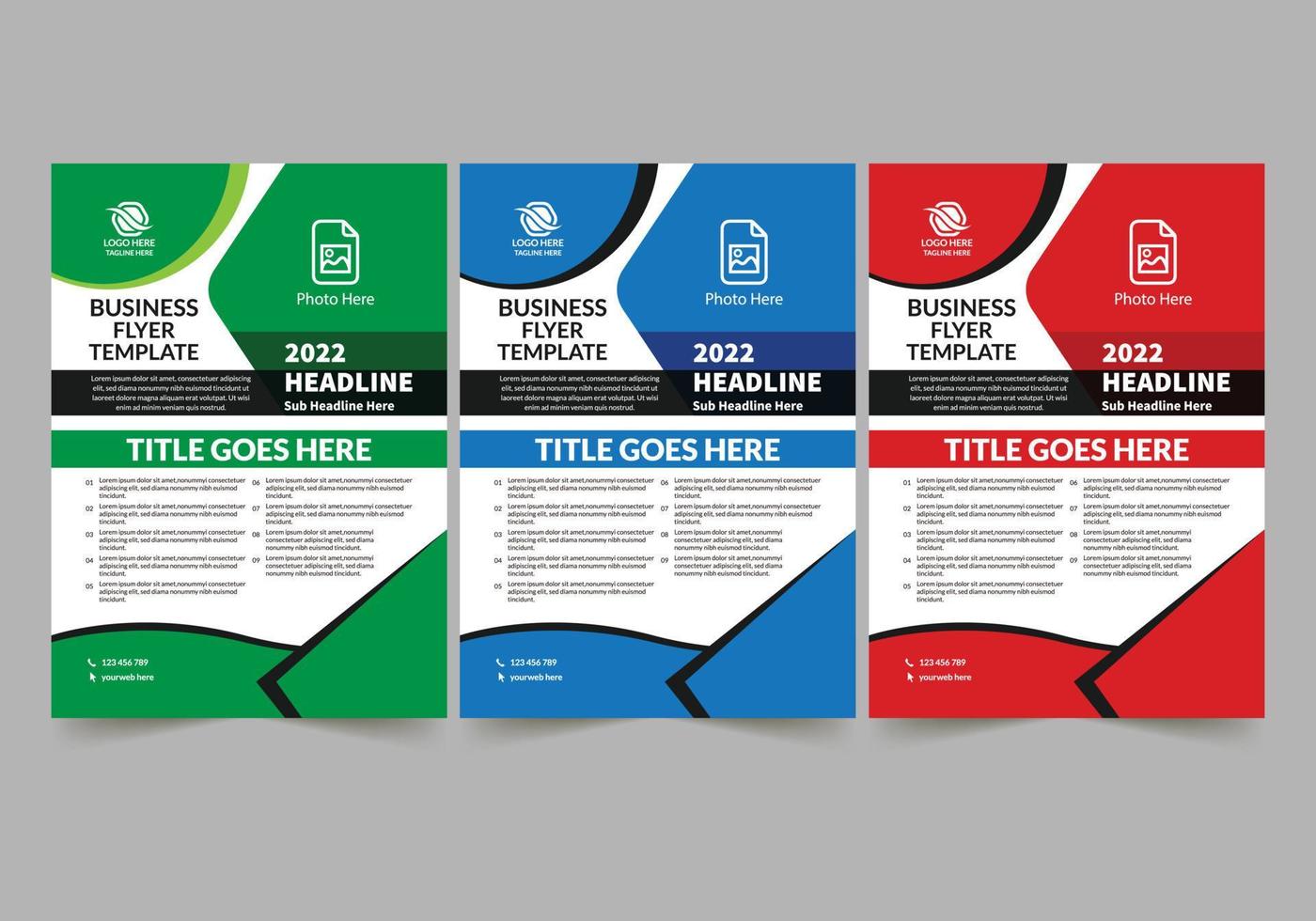 Business Flyer Template vector