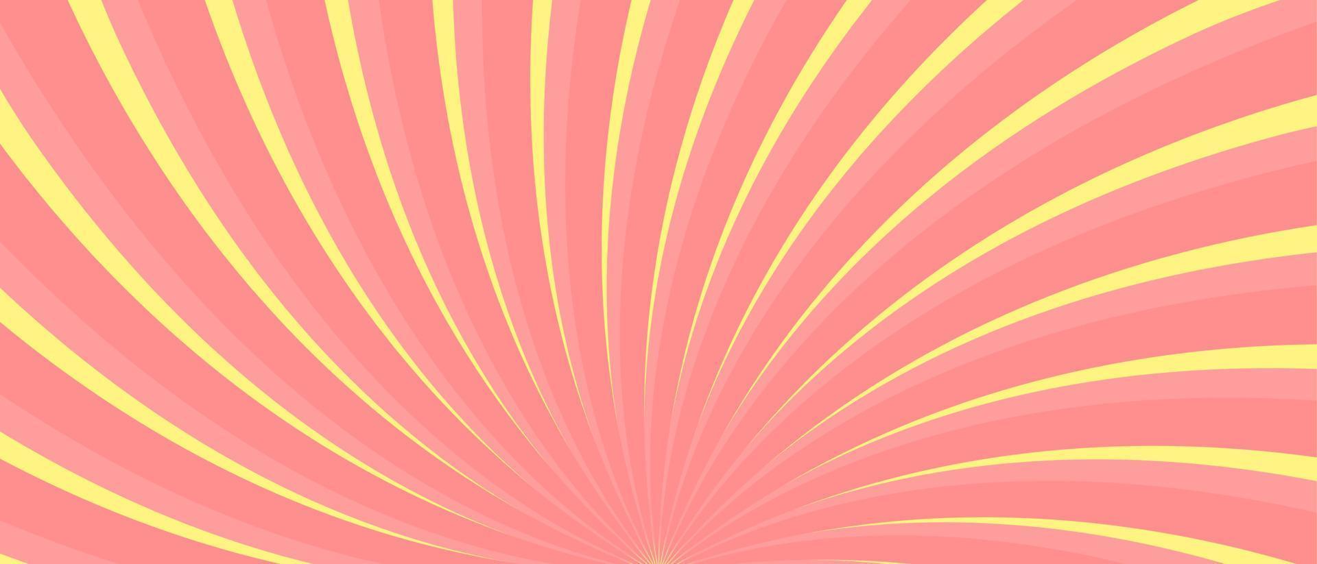 Rays swirl sunburst line abstract background vector illustration