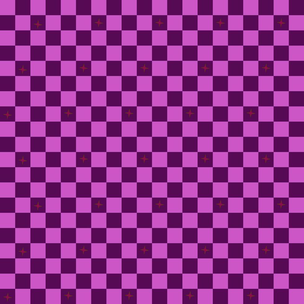 Plaid fabric textile stars element decoration paper abstract background wallpaper template vector illustration