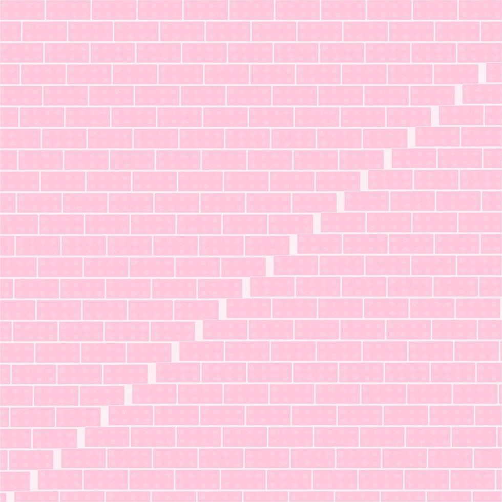 Abstract background brick wall concrete textured technology wallpaper pattern seamless vector illustration