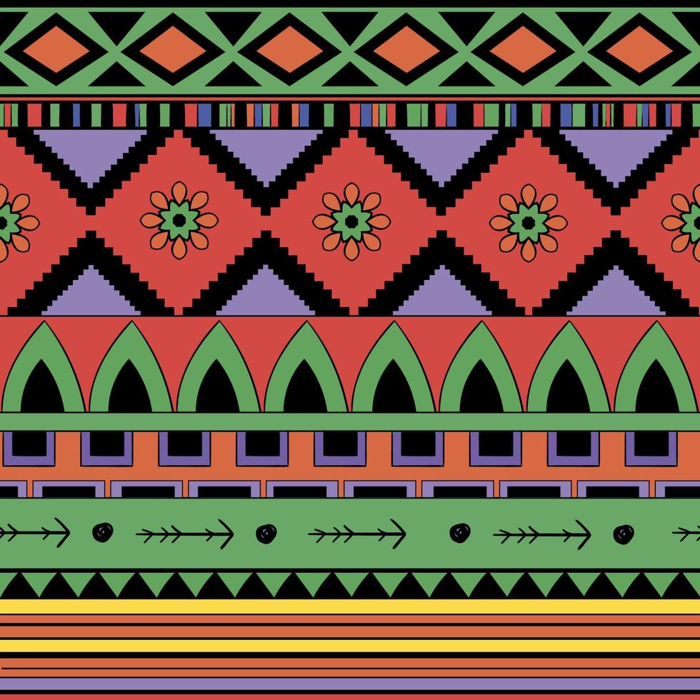 Seamless geometric pattern background. vector