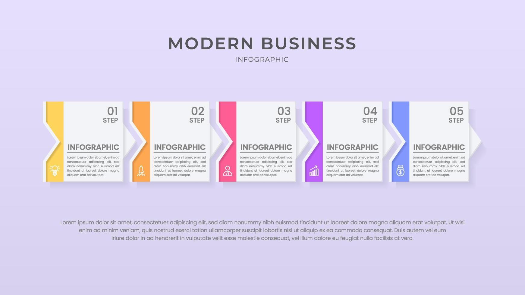 minimalist 3d infographic vector template with a steps for success. Presentation with line elements icons. Business concept design can be used for web, brochure, diagram, chart or banner layout