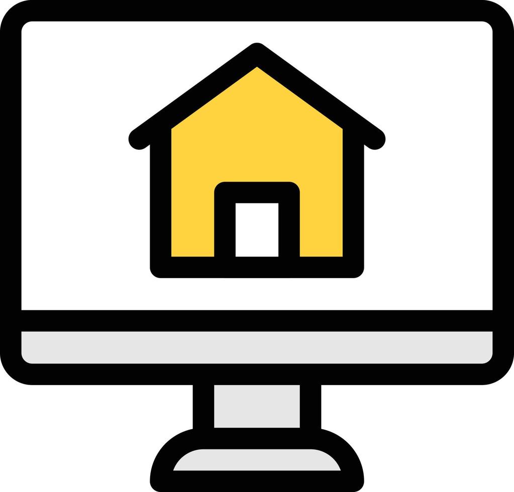 screen house vector illustration on a background.Premium quality symbols. vector icons for concept and graphic design.