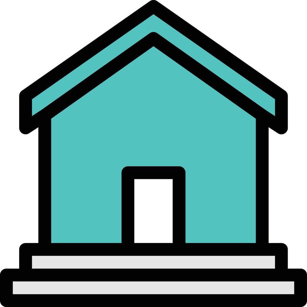 home vector illustration on a background.Premium quality symbols. vector icons for concept and graphic design.